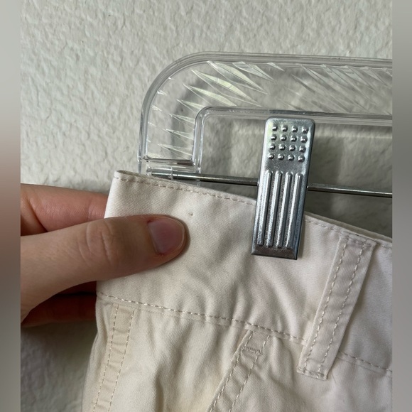 Urban Outfitters BDG Off White Cotton Cargo Pants Wide Leg Women's Size 2 - Picture 5 of 16